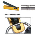 Tamper Proof Key Ring Crimp and Seal Tool