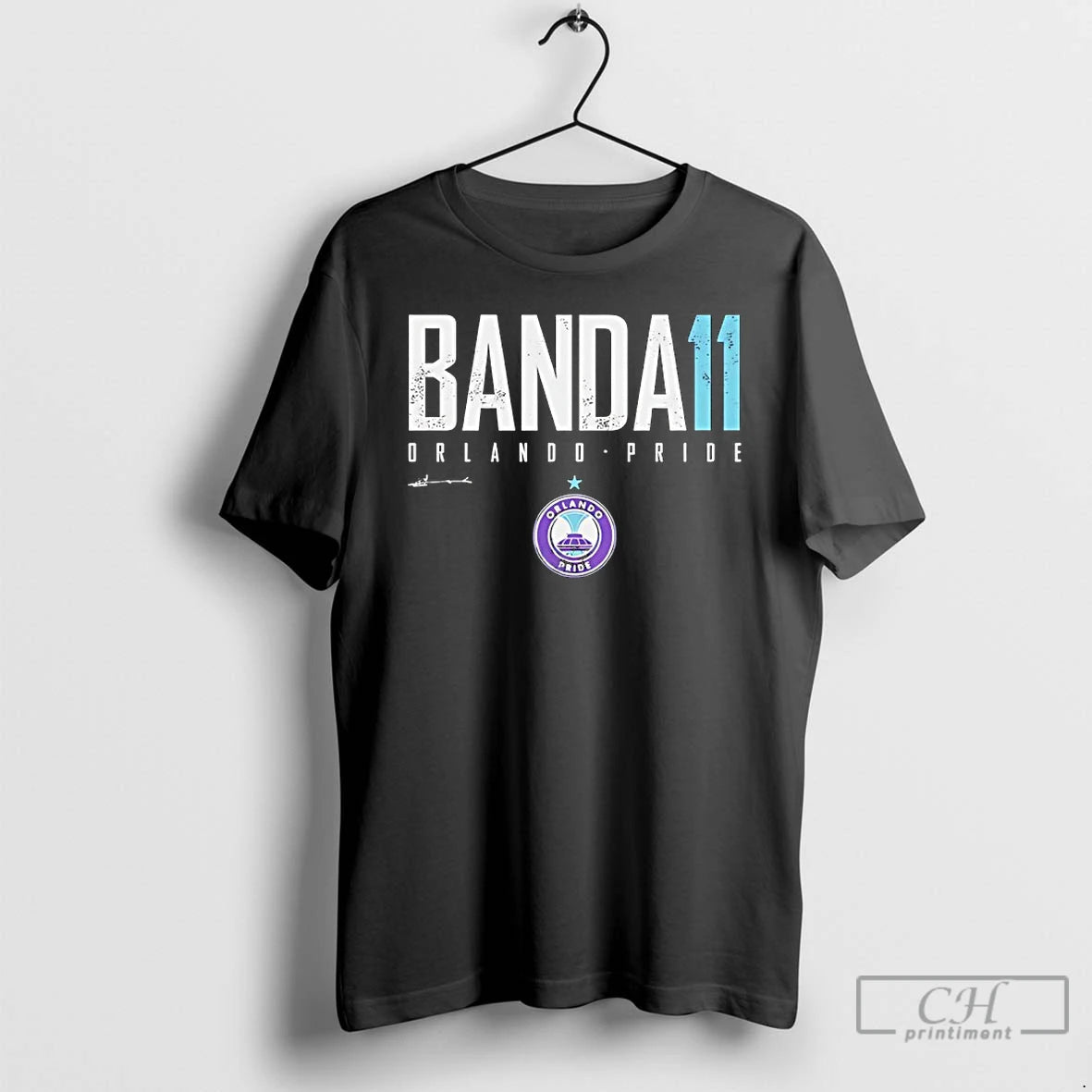 Classic Barbra Banda 11 Orlando Pride Name And Number Signature Unisex T-shirt, Sweatshirt, Hoodie, Long Sleeve Tee