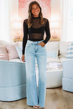 As of Lately Bodysuit - Black