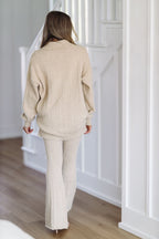 Call Me Later Knit Sweater - Tan
