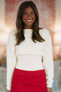 One Shot Knit Top - Ivory