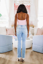 Snatched Tank Bodysuit - Lavender
