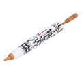 Hand-Painted Cotton Crane-Motif Parasol 'Joyful Cranes'