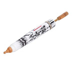 Hand-Painted Cotton Crane-Motif Parasol 'Joyful Cranes'