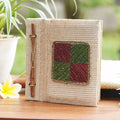Eco-Friendly Handcrafted Natural Fiber Journal from Bali 'Chromatic Nature'