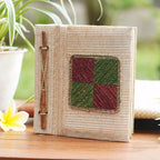 Eco-Friendly Handcrafted Natural Fiber Journal from Bali 'Chromatic Nature'