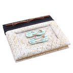 Balinese 50-page Rice Paper Journal with Natural Fiber Cover 'The Path Is Green'