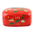 Decorative Papier Mache Elephant-Motif Box 'Tale of the River'