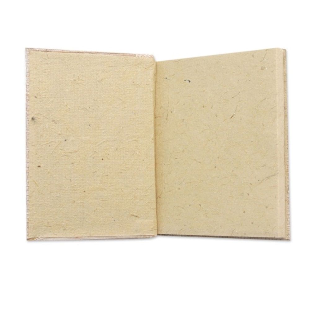 Eco-Friendly Handcrafted Natural Fiber Journal from Bali 'Chromatic Nature'
