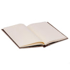 Leather Accent Recycled Paper Journal in Brown from Mexico 'Cherished Memories'