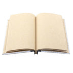 Balinese 50-page Rice Paper Journal with Natural Fiber Cover 'The Path Is Green'