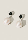 Laurel Baroque Pearl Earrings