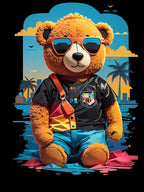 Stylish Sunglasses Teddy Bear by itqpwftnh16 Unisex T-shirt, Sweatshirt, Hoodie, Long Sleeve Tee