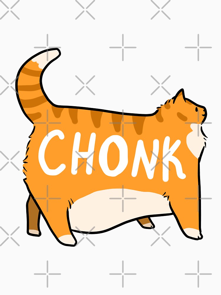 Chonky Tabby Cat by SaradaBoru Unisex T-shirt, Sweatshirt, Hoodie, Long Sleeve Tee