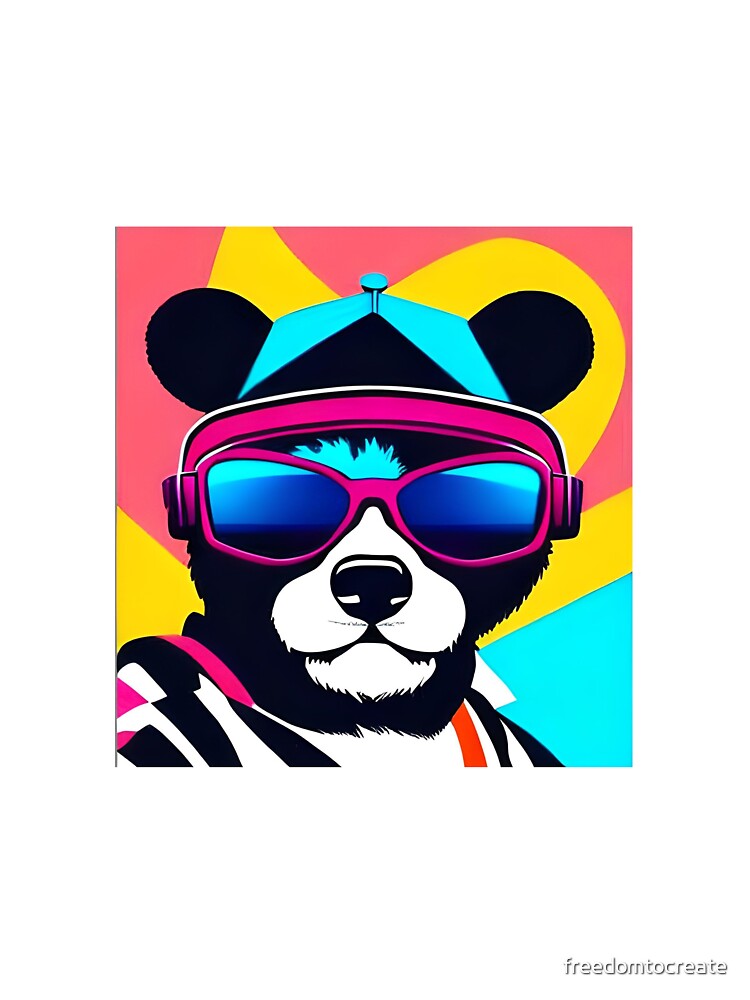 stylish bear by freedomtocreate Unisex T-shirt, Sweatshirt, Hoodie, Long Sleeve Tee