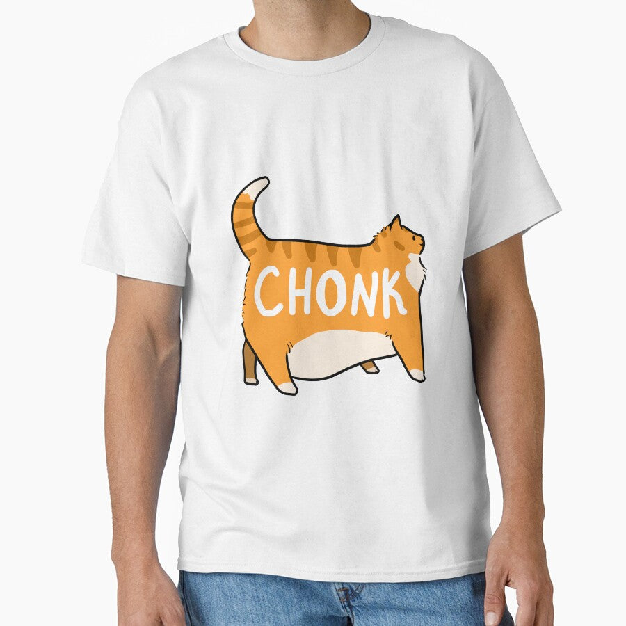 Chonky Tabby Cat by SaradaBoru Unisex T-shirt, Sweatshirt, Hoodie, Long Sleeve Tee