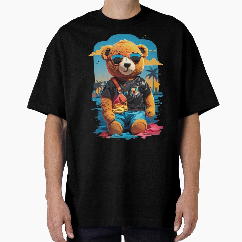 Stylish Sunglasses Teddy Bear by itqpwftnh16 Unisex T-shirt, Sweatshirt, Hoodie, Long Sleeve Tee