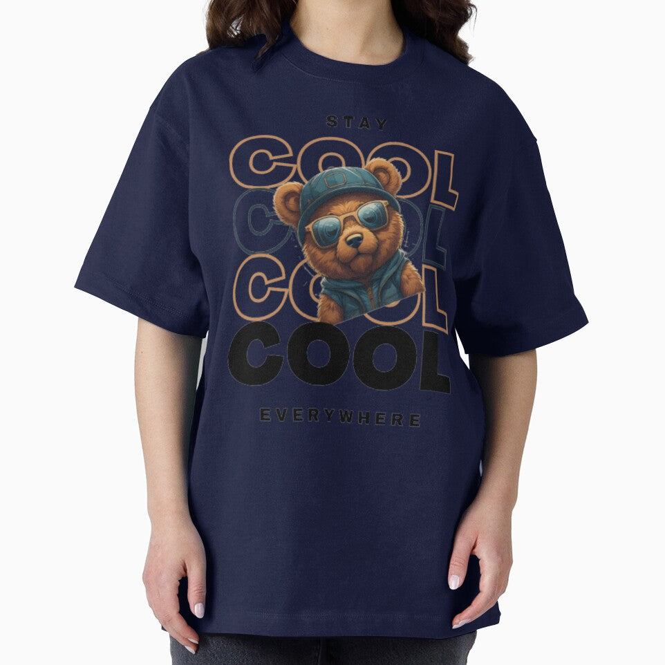 Stylish Cool Bear by DaewyGraphics Unisex T-shirt, Sweatshirt, Hoodie, Long Sleeve Tee