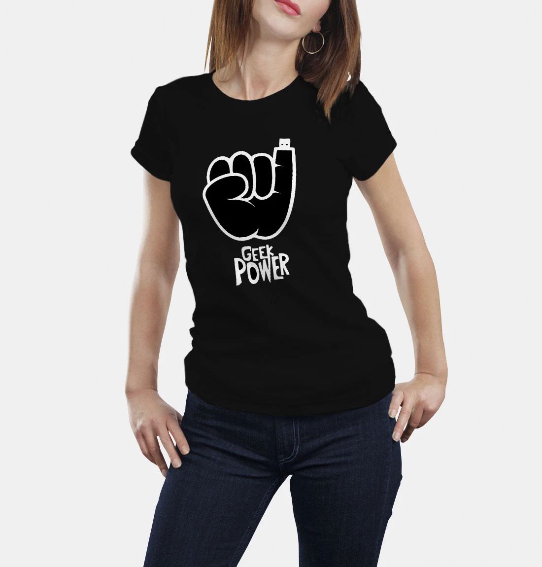 Geek Power tshirt geeky tshirt gamer Unisex T-shirt, Sweatshirt, Hoodie, Long Sleeve Tee