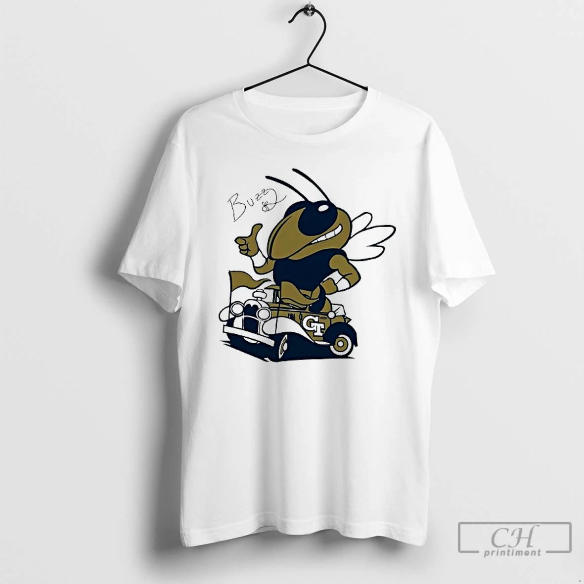 Premium Buzz Mascot Of Georgia Tech Yellow Jackets T Shirts Unisex T-shirt, Sweatshirt, Hoodie, Long Sleeve Tee