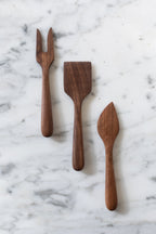 Walnut Cheese Knife Set
